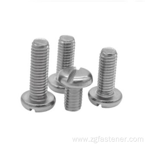 Slotted pan head screws DIN85/GB67